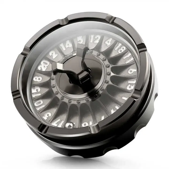 Roulette Dice D20 Black/White - Endast denna vecka