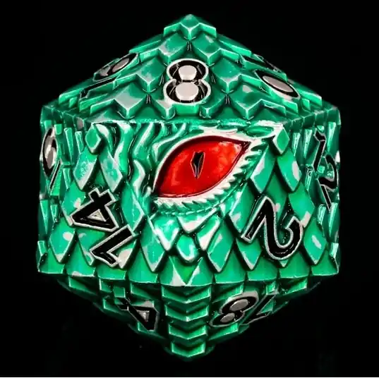Fynd | Titan D20 Green Dragon Eye 35mm