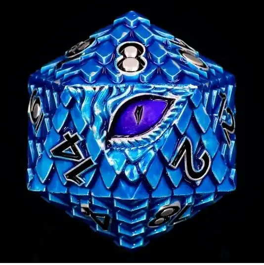 Titan D20 Blue Dragon Eye 35mm - Passa på