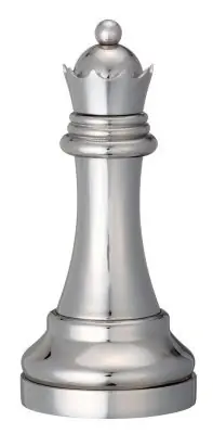 Chess Queen Silver - Trygg betalning