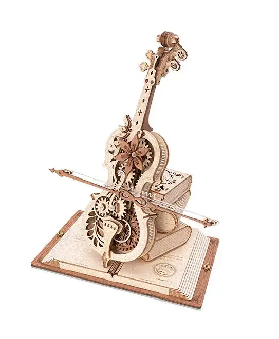 Smidig beställning | Magic Cello - Mechanical Music Box DIY - Rolife