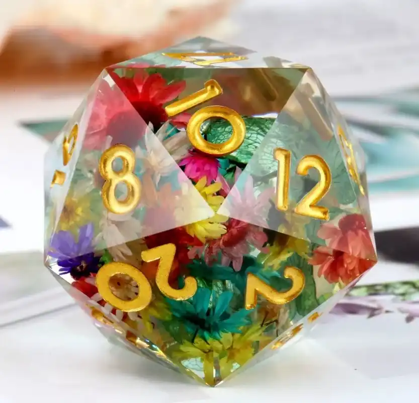 Deal | D20 Flowers And Leaves 33mm