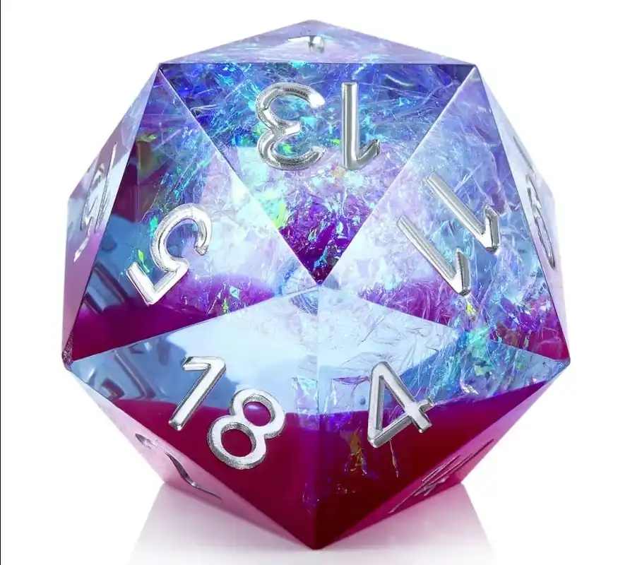 Rea - D20 Purple And Blue Spectral (33mm)