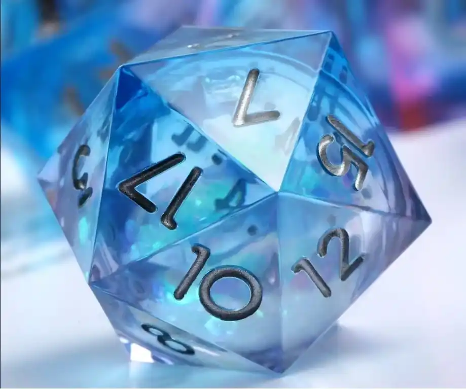Erbjudandet går snart ut - D20 Blue And Pink Liquid Core (33mm)