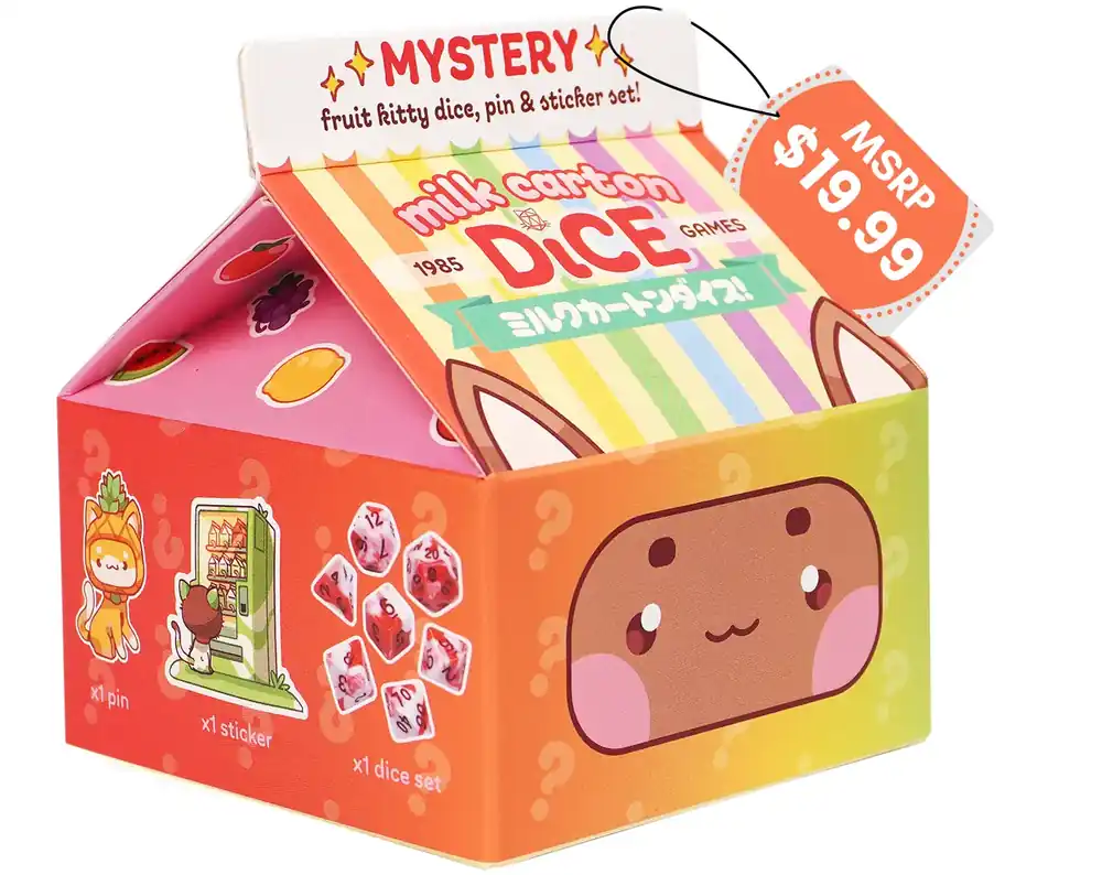 Nytt hos oss | Milk Carton Mystery Dice