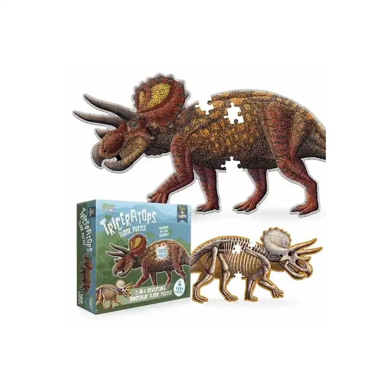 Turn N Learn Triceratops Puzzle - Expressleverans