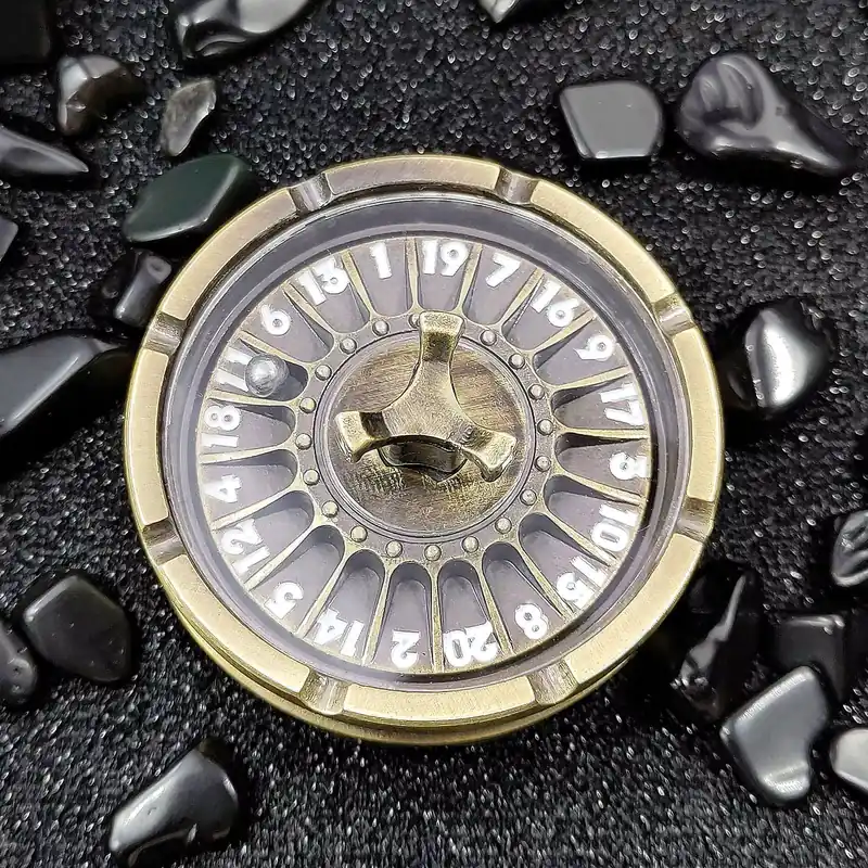 Roulette Dice D20 Brons | Superpris