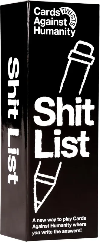Cards Against Humanity Shit List Party Game | Topprodukt