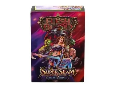 Dragon Shield Flesh and Blood License Standard Art Sleeves - Super Slam (100 Sleeves) | Utförsäljning