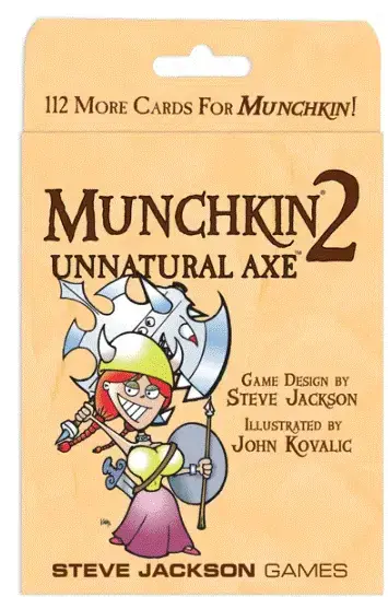 Munchkin 2 Unnatural Axe - Mycket populär