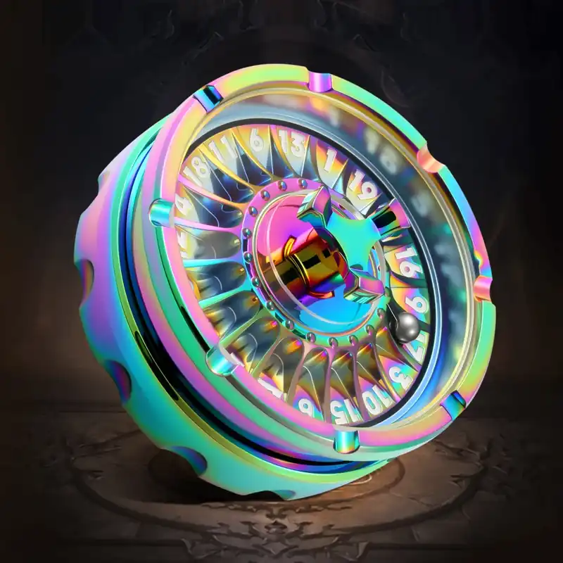 Premium | Roulette Dice D20 Rainbow