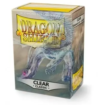 Dragon Shield Standard Sleeves - Clear (100 Sleeves) | Kanonerbjudande