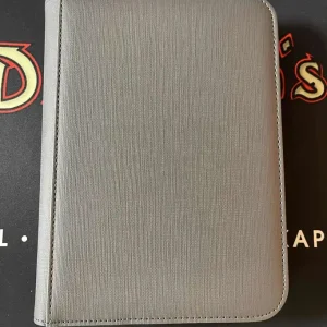 Zip Cardbinder 4 Pocket 80 Cards Grey | Outlet