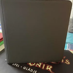 Zip Cardbinder 12-Pocket (480 cards) Black - Toppkvalitet