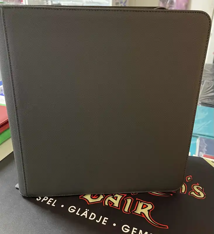 Zip Cardbinder 12-Pocket (480 cards) Black - Toppkvalitet