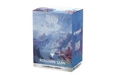 Outlet - Dragon Shield Standard size License Sleeves - Landfall Series - Scalding Tarn (100 Sleeves)