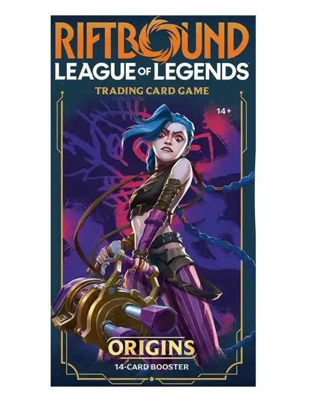Riftbound League of Legends TCG - Set One Origins Booster - Finns tillgänglig