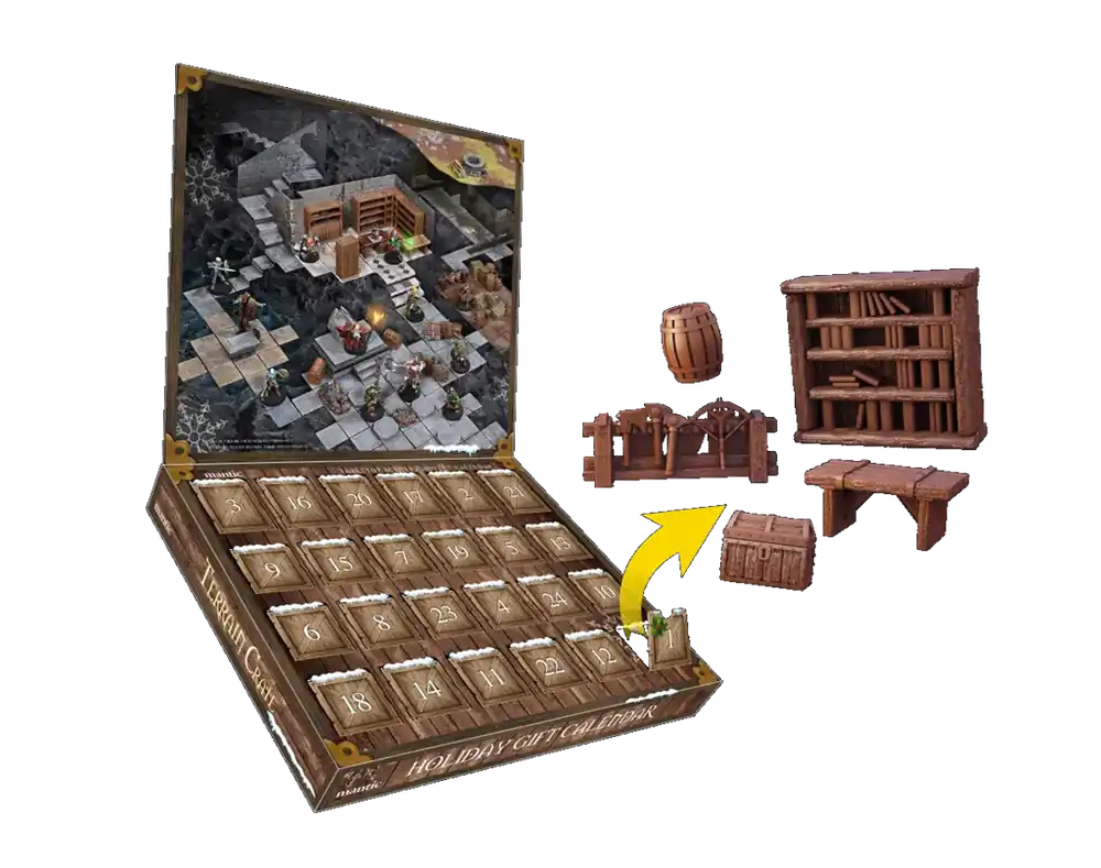 Ta chansen - Terrain Crate Advent Calendar Game