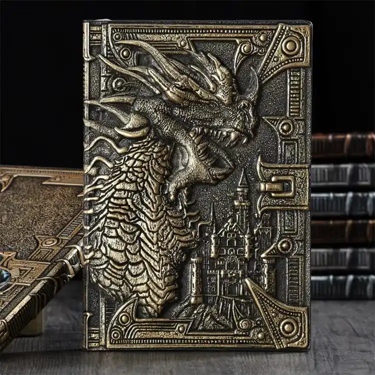 Outlet | Bronze Dragon D&D Player & DM Notebook