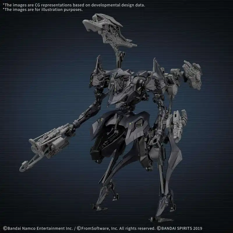 30MM Armored Core VI Fires of Rubicon Schneider Nachtreiher/40E Dual Nature - Bra pris