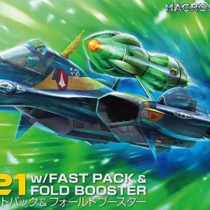 Macross YF-21 med Fast Pack & Fold Booster 1/72 | I lager