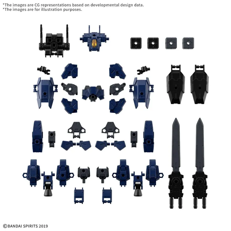 30MM Option Parts Set 25 Full Armor Unit 3/Multi-Joint 1/144 | Passa på nu