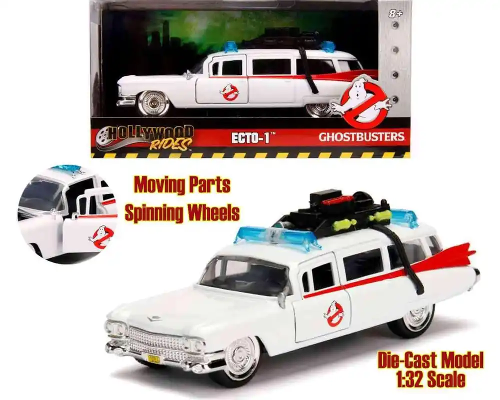 Ta chansen - Ghostbusters Ecto-1 - 1 32 Die-Cast Modell