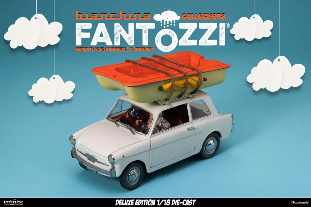 Fantozzi e filini la bianchina al campeggio 1/18 die-cast deluxe edition | Deal