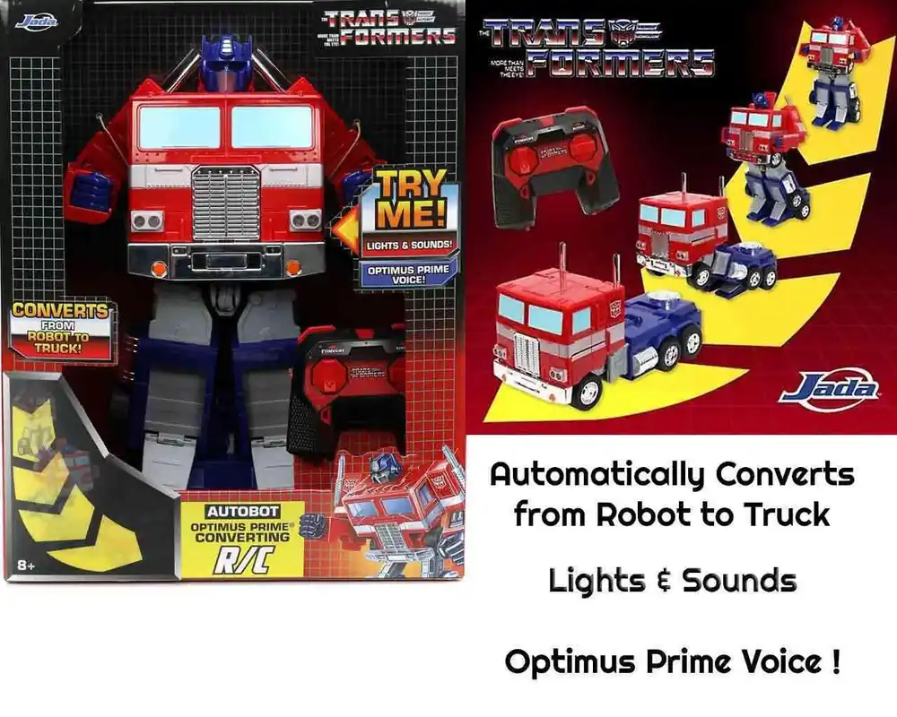 Transformers Generation 1 - Optimus Prime 1 16 Med Fjärrkontroll - Begränsat lager
