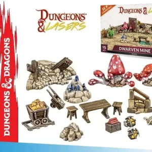 Rabatter - Dungeons & Lasers Dwarven Mine Props