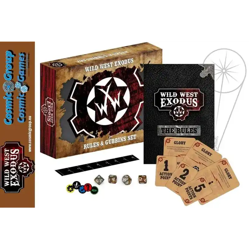 Försäljningssuccé - WWE Wild West Exodus Regler & Gubbins Set