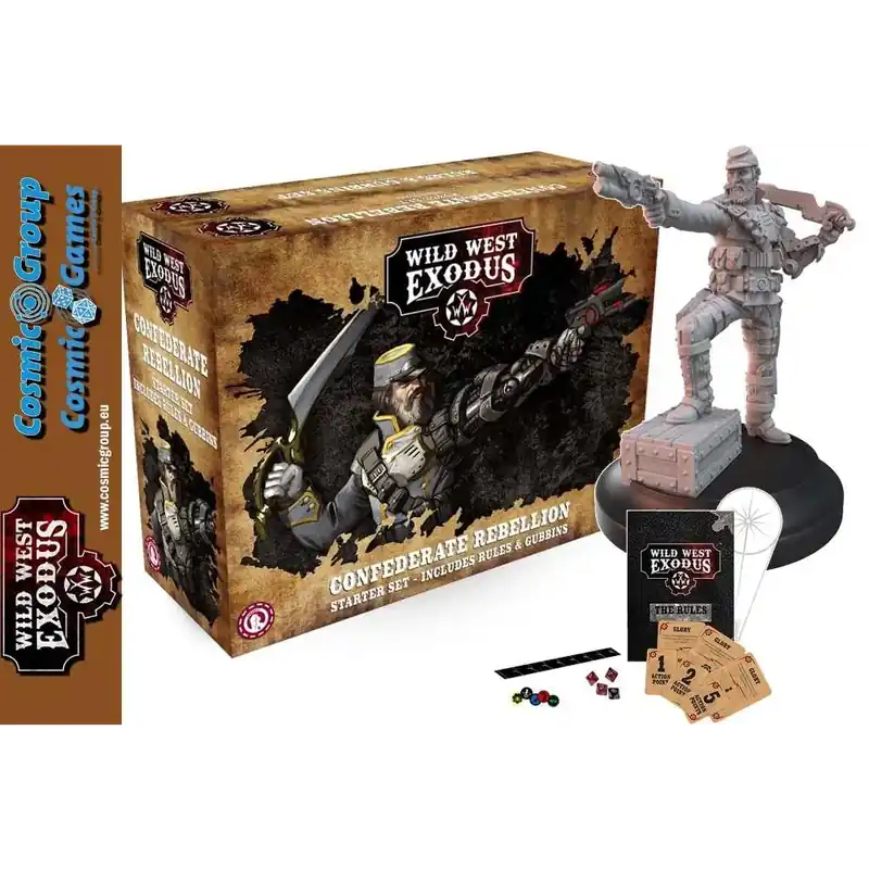 Nedsatt pris | WWE Confederate Rebellion Starter Set