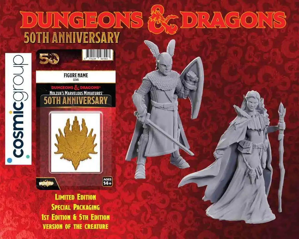 Endast ett fåtal kvar - Dungeons & Dragons - Nolzur‘s Marvelous Miniatures 50-års Jubileum – Elver