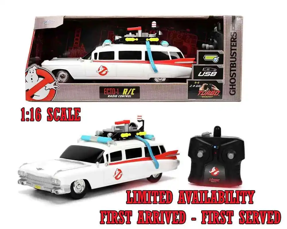 Ghostbusters - Ecto-1 - 1 16 fjärrstyrd modell - Kundfavorit