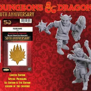 Tillverkarpris | Dungeons & Dragons - Nolzur‘s Marvelous Miniatures Goblins 50th Anniversary