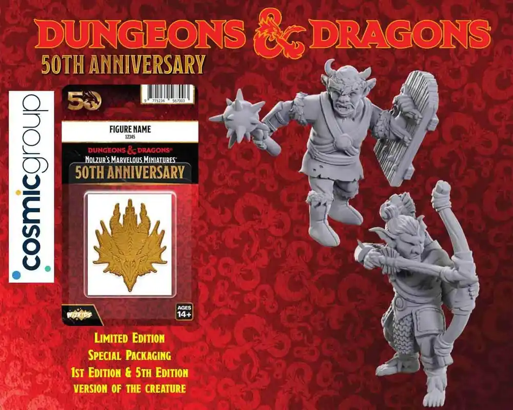 Tillverkarpris | Dungeons & Dragons - Nolzur‘s Marvelous Miniatures Goblins 50th Anniversary