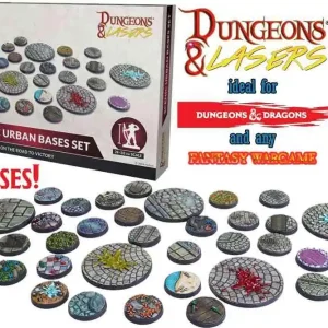 Dungeons & Lasers Scenic Urban Bases Set - Sista dagarna