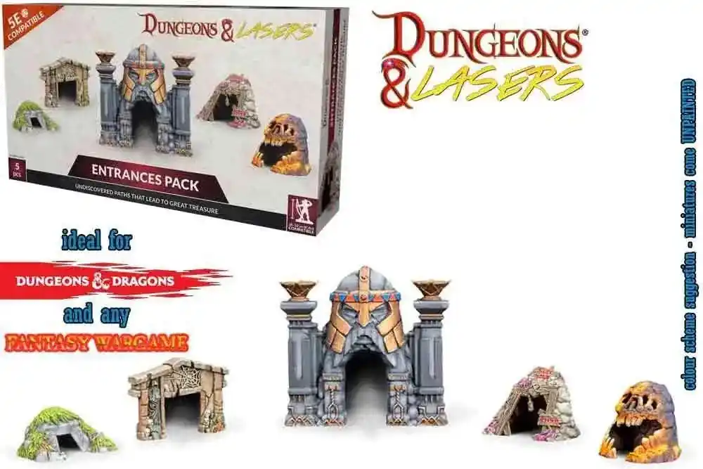 Dungeons & Lasers Ingångspaket | Efterfrågad