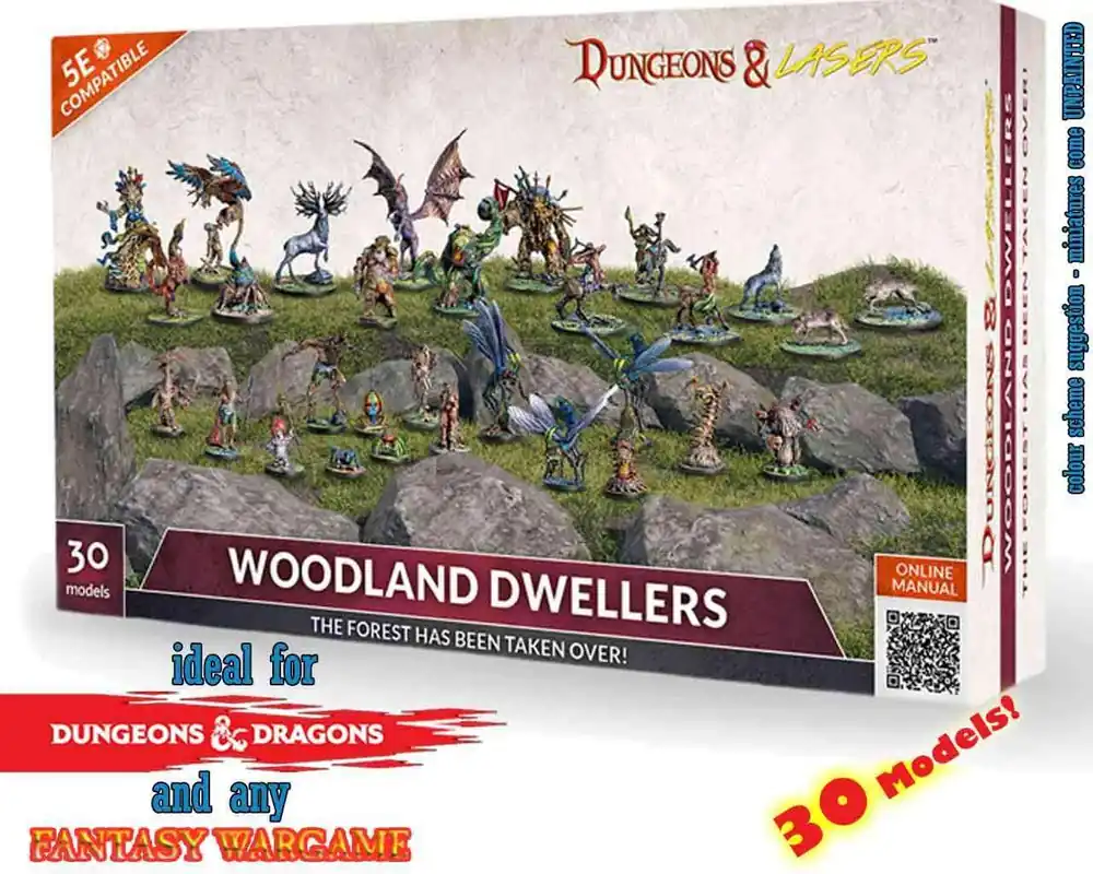 Extra rabatt | Dungeons & Lasers - Woodland Dwellers Set