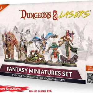 Dungeons & Lasers - Fantasy Miniatures Set | Kampanjen går snart ut
