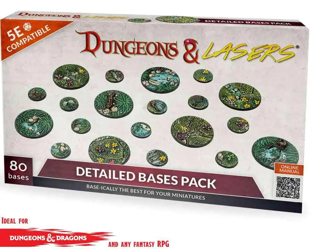 Dungeons & Lasers - Detaljerade Baspaket | Missa inte