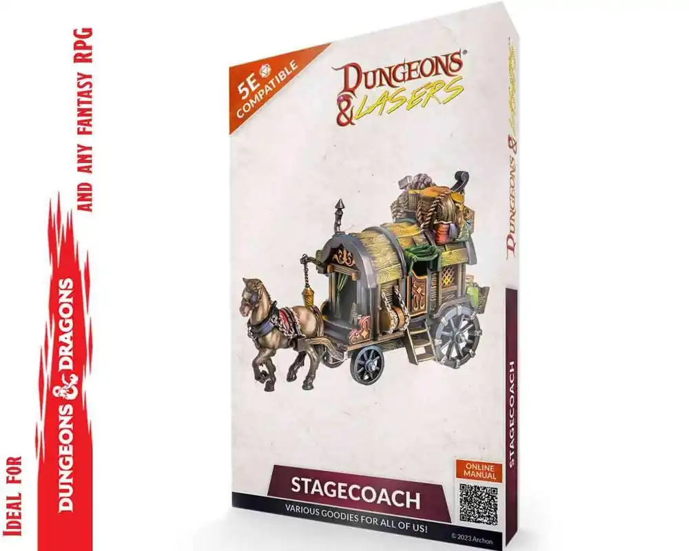 Dungeons & Lasers - Stagecoach | Beställ nu