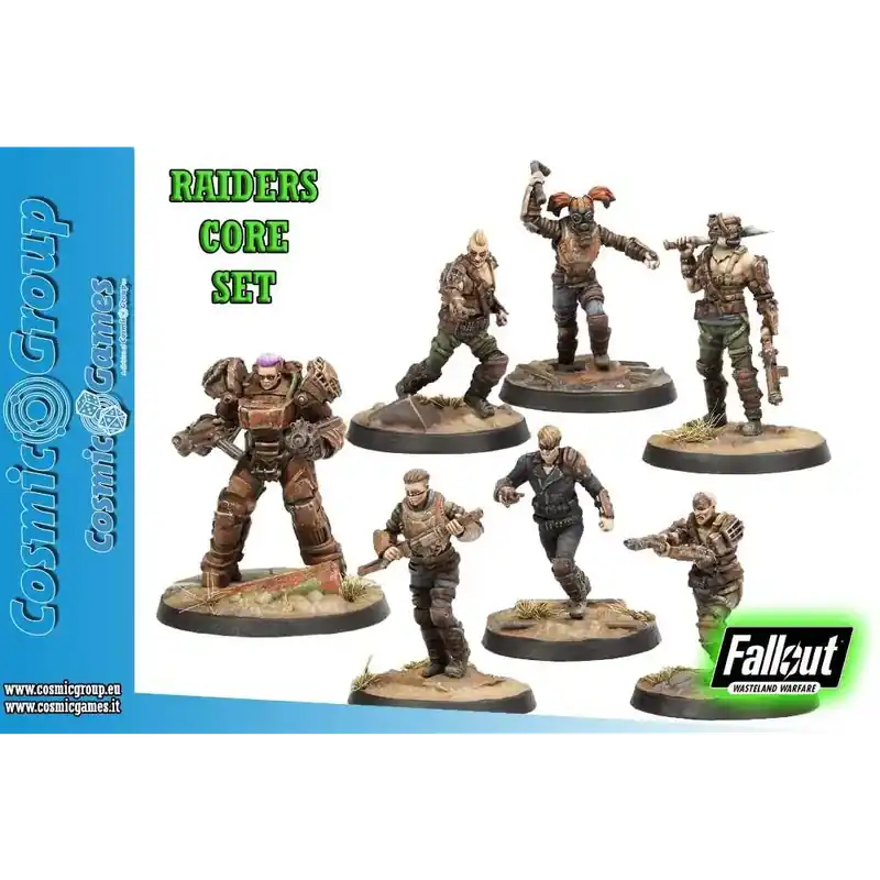 Spara mer - Fww Raiders Core Set - Fallout Wasteland Warfare