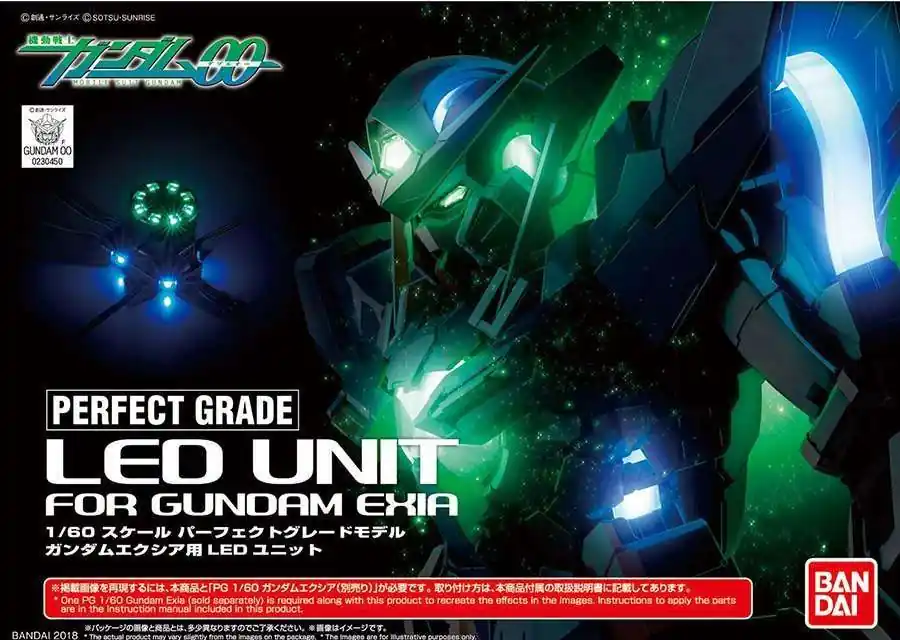 PG Gundam Exia LED Enhet – Lys upp din modell | Ny produkt