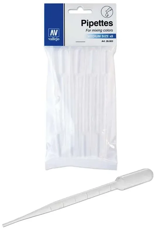 Nytt i sortimentet - Pipetter 3 ml Set med 8 Stycken