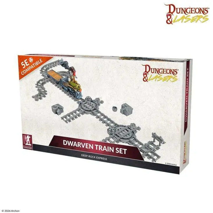 Dungeons & Lasers Dvärgtågsset - Kundfavorit
