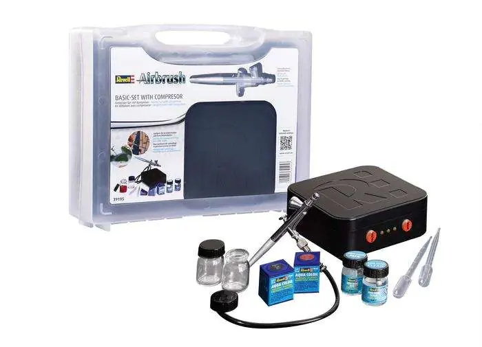 Sista dagarna - Revell Basset med Airbrush och Kompressor