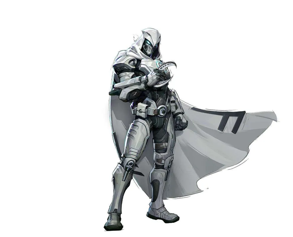 Smidig beställning - Marvel Rivals Moon Knight Champion Class 10 modellkit