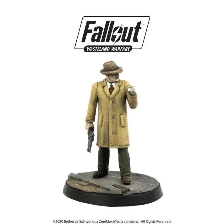 Fallout Wasteland Warfare Oanpassad Mystisk Främling - I lager
