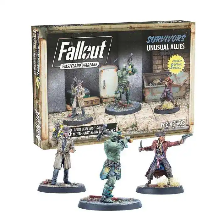 Utförsäljning - Fallout Wasteland Warfare Survivors Ovanliga Allierade